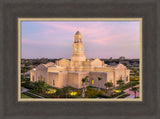 McAllen Temple- Hope - framed giclee canvas