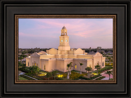 McAllen Temple- Hope - framed giclee canvas