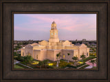 McAllen Temple- Hope - framed giclee canvas