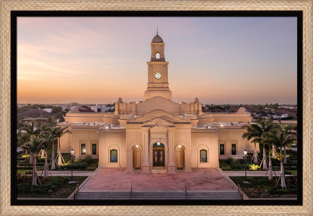 McAllen Temple- Sunset