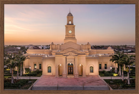 McAllen Temple- Sunset