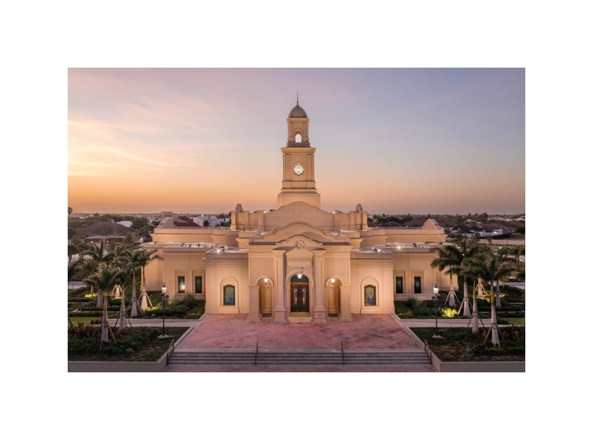 McAllen Temple- Sunset