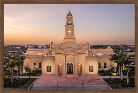 McAllen Temple- Sunset