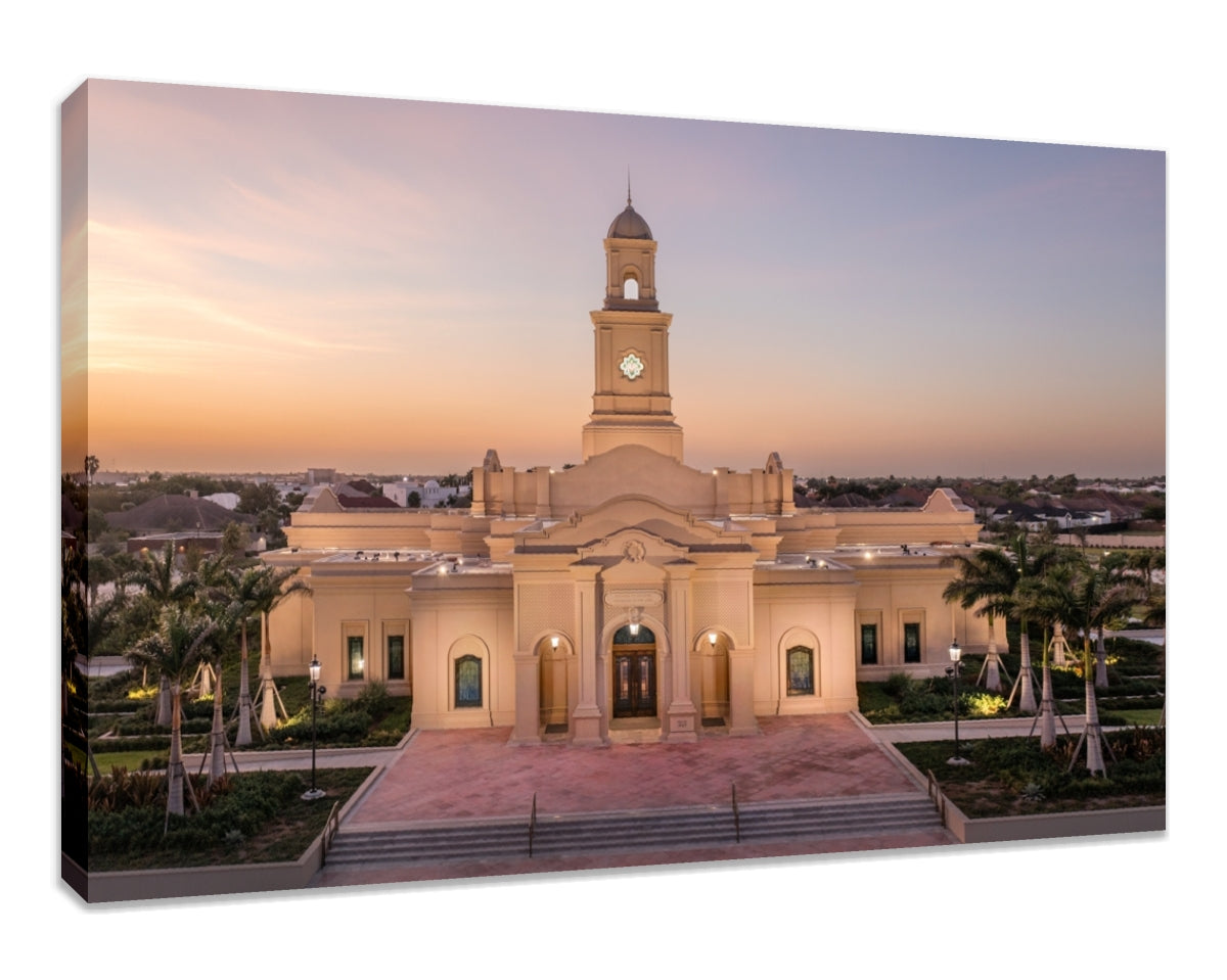 McAllen Temple- Sunset