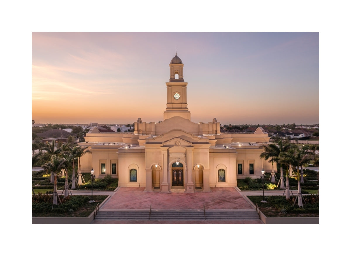 McAllen Temple- Sunset