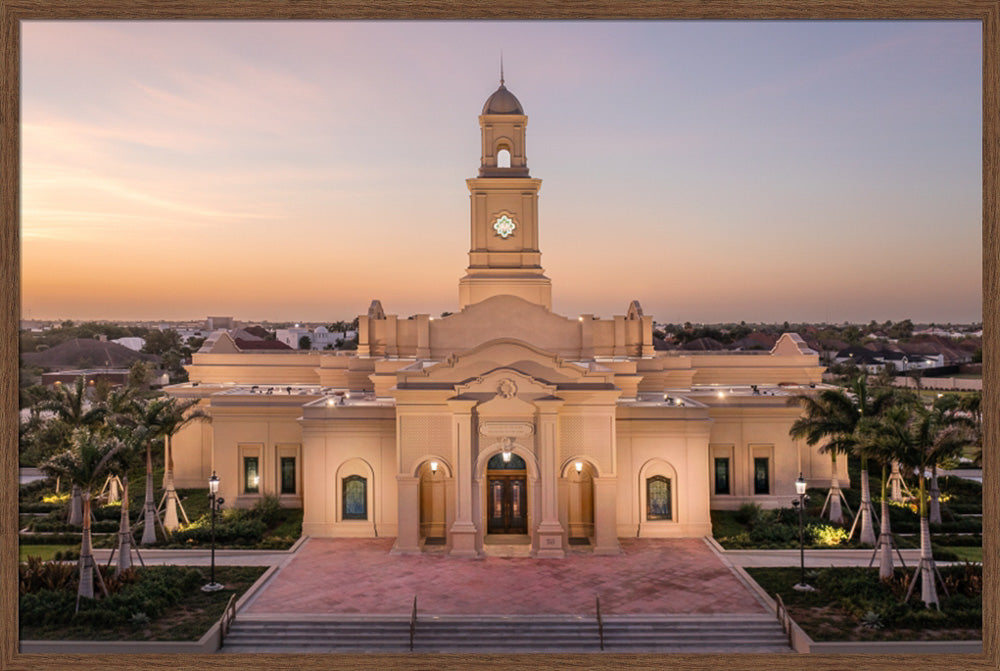 McAllen Temple- Sunset