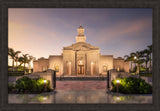 McAllen Temple- Covenant Path - framed giclee canvas