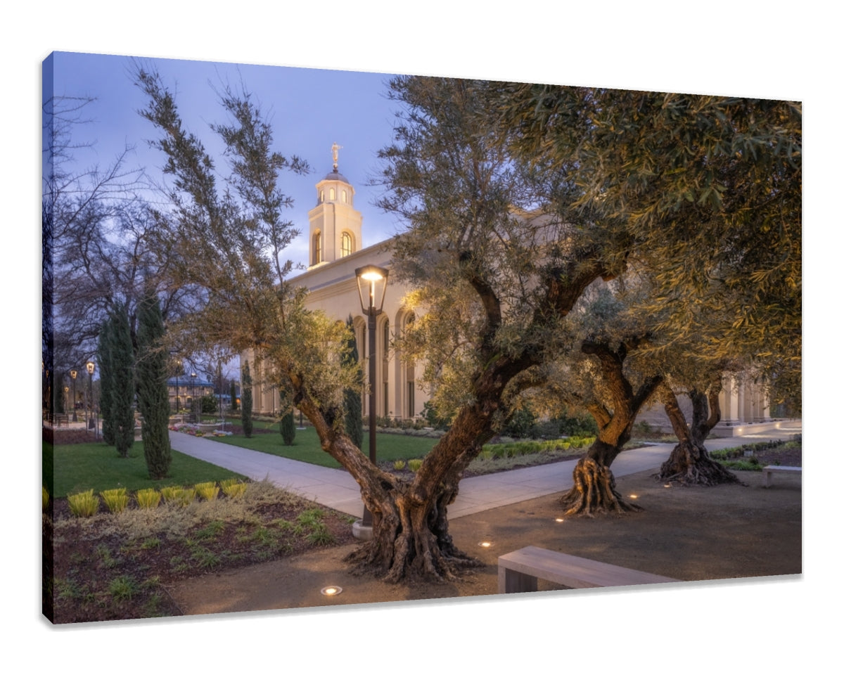Feather River Temple - Evening Glow