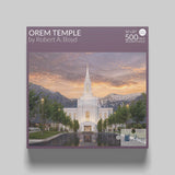 Orem Temple 16x20 jigsaw puzzle 500 pieces