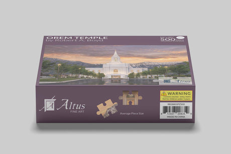 Orem Temple 16x20 jigsaw puzzle 500 pieces