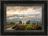 Orem Temple- Tranquility - framed giclee canvas