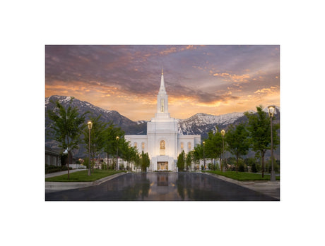 Orem Temple - Sunrise