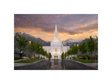 Orem Temple - Sunrise