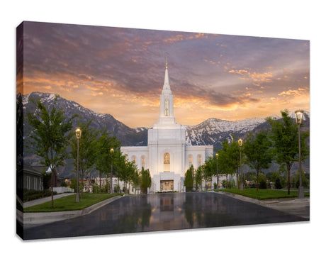 Orem Temple - Sunrise
