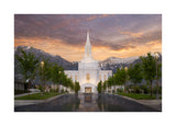 Orem Temple - Sunrise