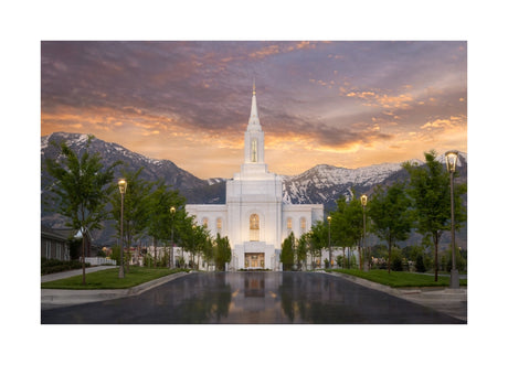 Orem Temple - Sunrise