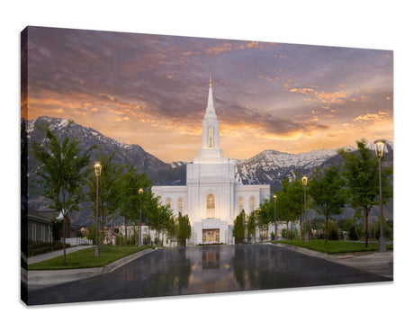 Orem Temple - Sunrise