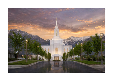 Orem Temple - Sunrise