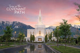 Orem Temple - Covenant Path Series 12x18 repositionable poster