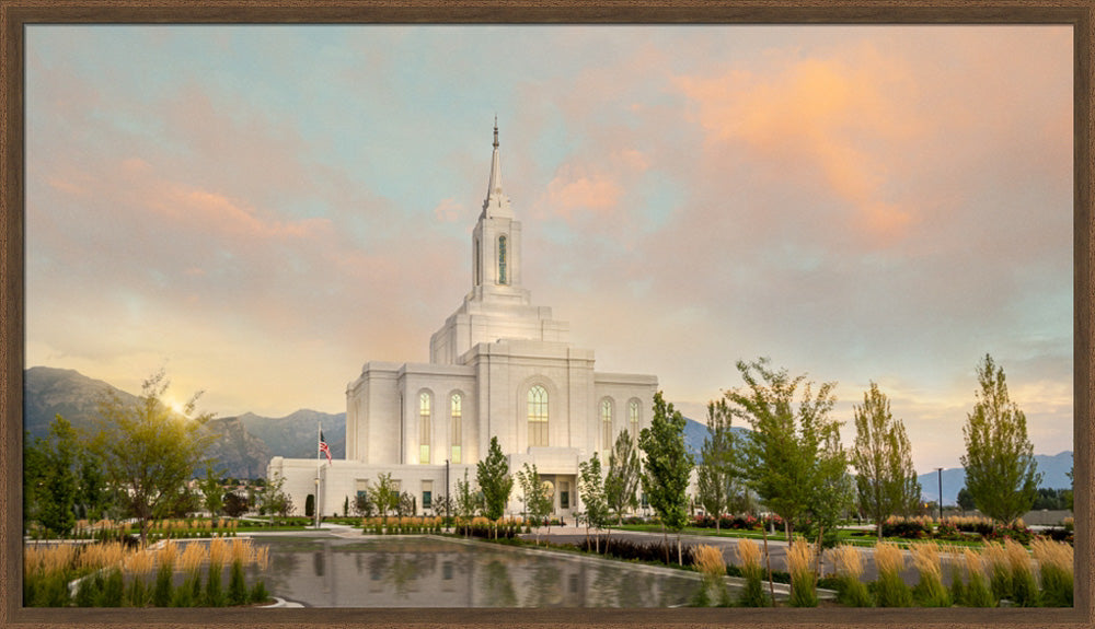 Orem Temple - Fire of the Covenant Series