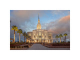 Red Cliffs Utah Temple - Sunset