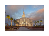 Red Cliffs Utah Temple - Sunset