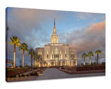 Red Cliffs Utah Temple - Sunset