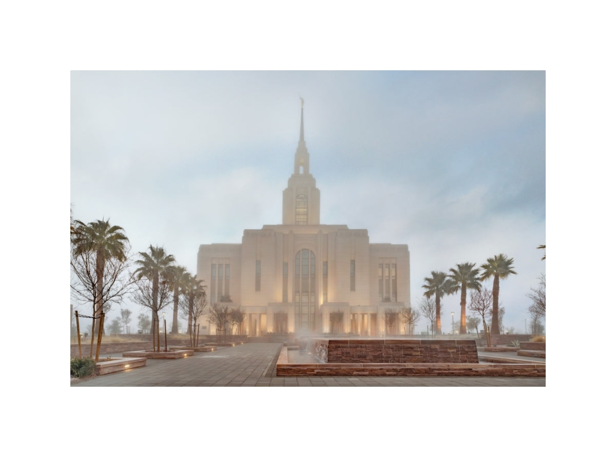 Red Cliffs Utah Temple - Serenity