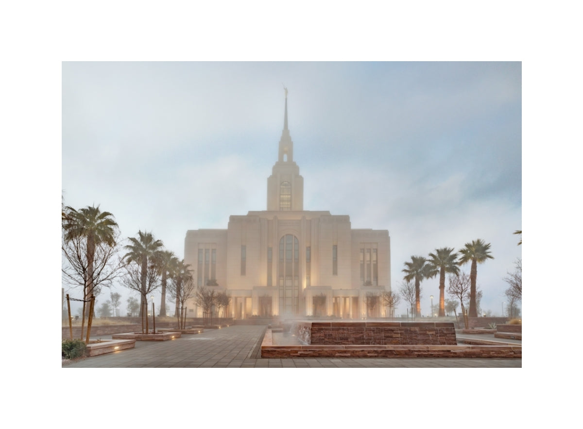 Red Cliffs Utah Temple - Serenity