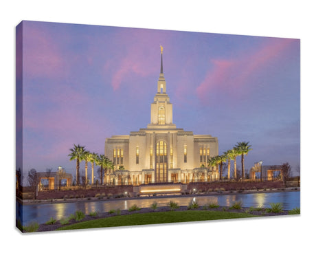Red Cliffs Utah Temple - Eventide