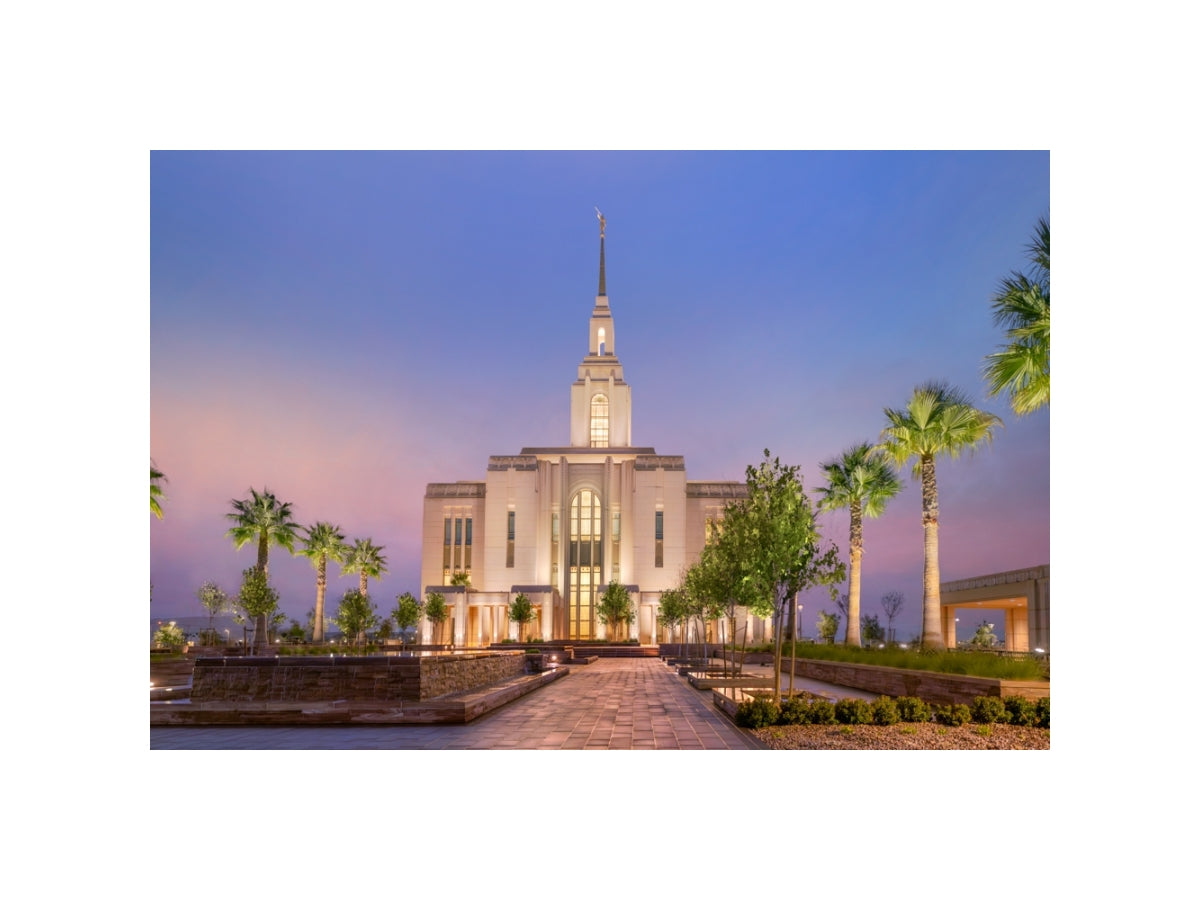 Red Cliffs Utah Temple - Covenant Path