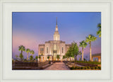 Red Cliffs Utah Temple - Covenant Path - framed giclee canvas