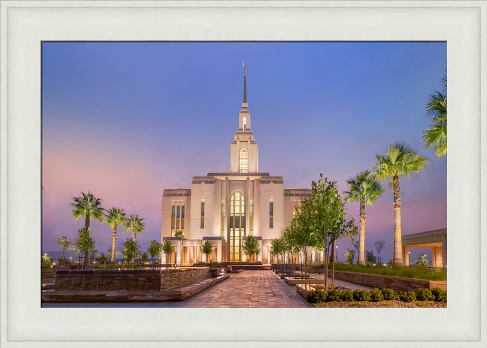 Red Cliffs Utah Temple - Covenant Path