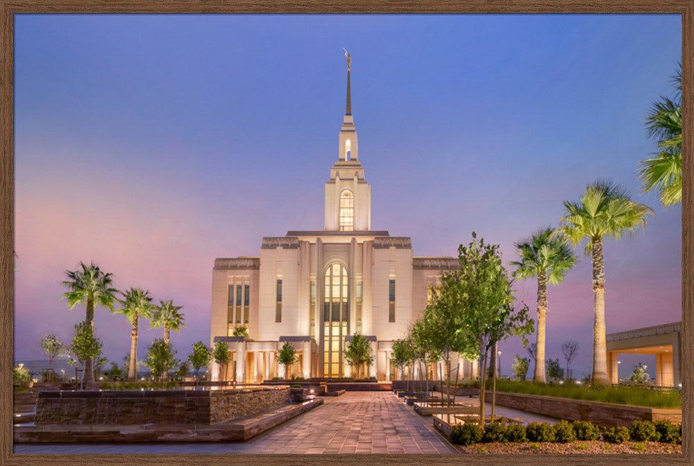 Red Cliffs Utah Temple - Covenant Path