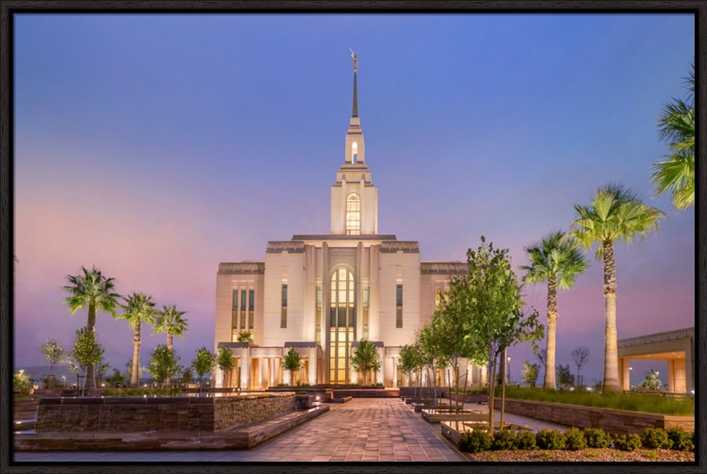 Red Cliffs Utah Temple - Covenant Path