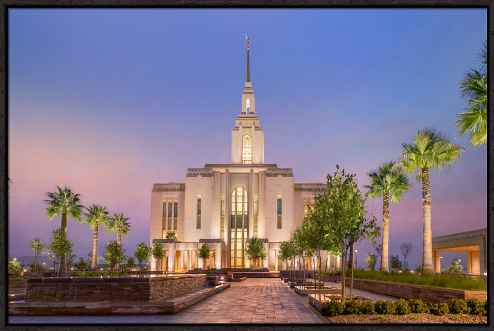 Red Cliffs Utah Temple - Covenant Path