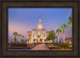 Red Cliffs Utah Temple - Covenant Path - framed giclee canvas