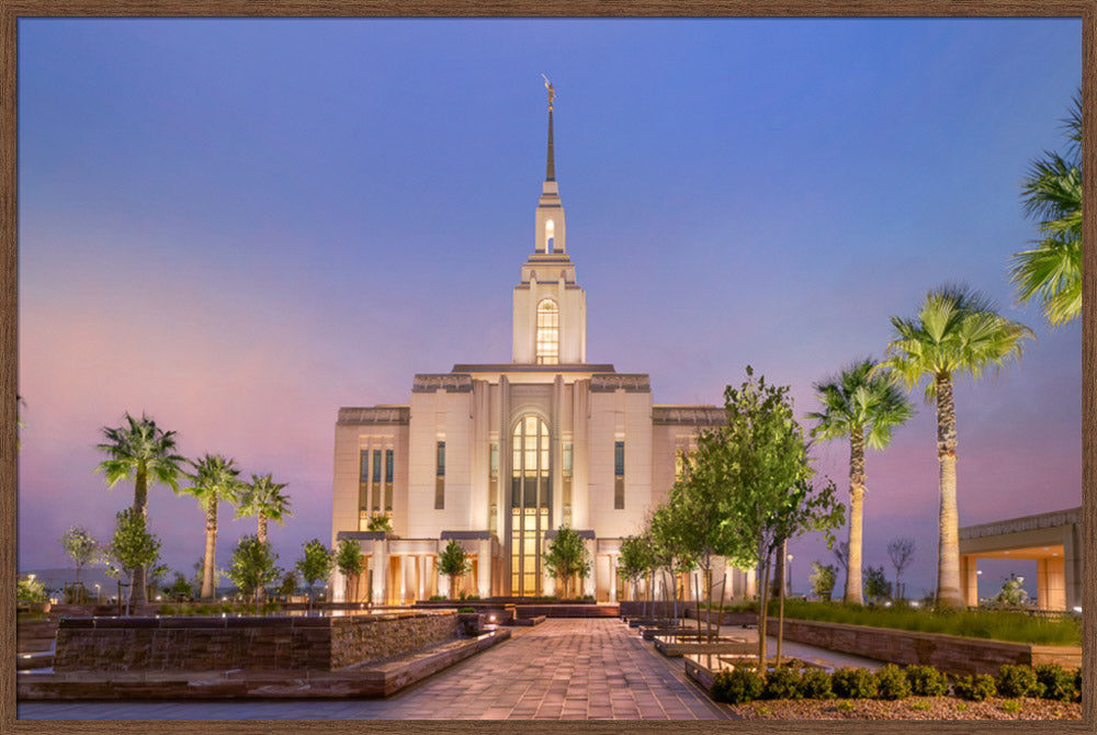 Red Cliffs Utah Temple - Covenant Path