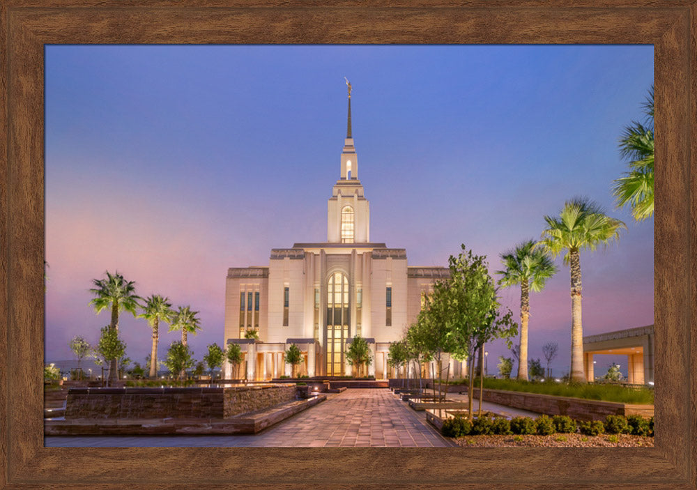 Red Cliffs Utah Temple - Covenant Path