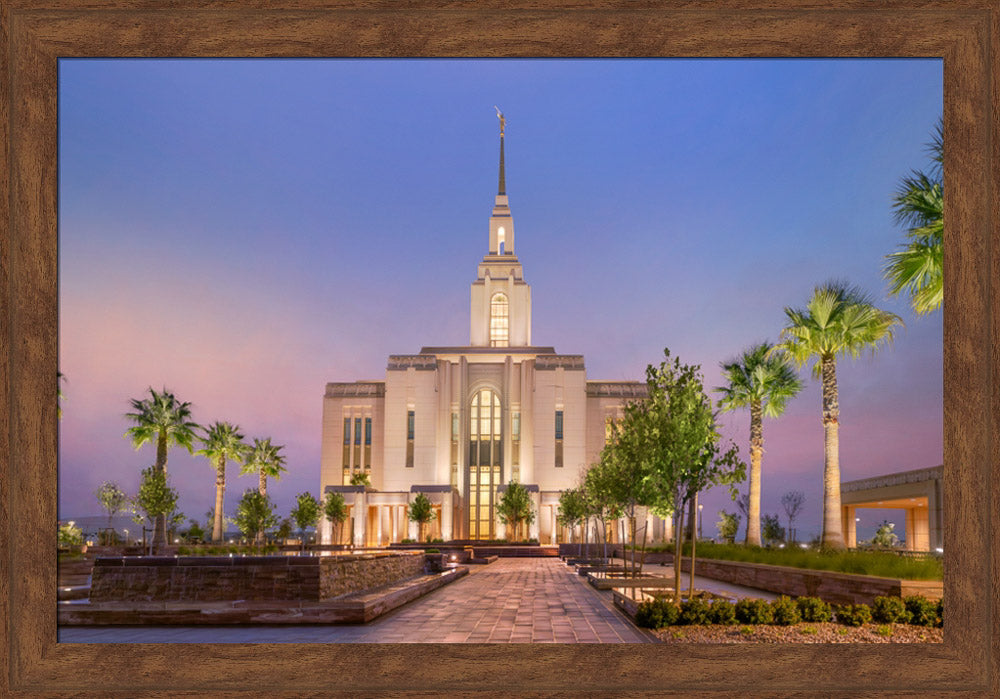 Red Cliffs Utah Temple - Covenant Path