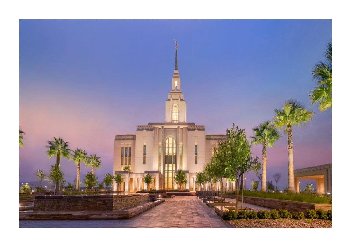 Red Cliffs Utah Temple - Covenant Path