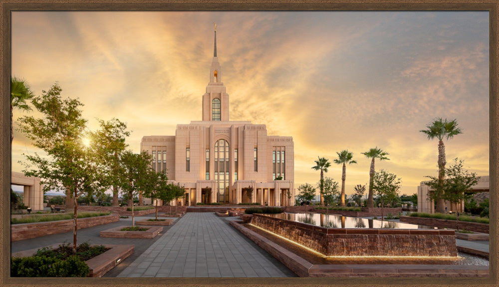 Red Cliffs Utah Temple - Fire of the Covenant Series