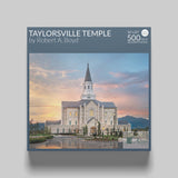 Taylorsville Temple 16x20 jigsaw puzzle 500 pieces