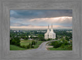 Layton Temple - A Royal View - framed giclee canvas