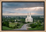 Layton Temple - A Royal View - framed giclee canvas