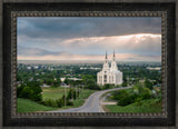 Layton Temple - A Royal View - framed giclee canvas