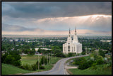 Layton Temple - A Royal View - framed giclee canvas