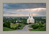 Layton Temple - A Royal View - framed giclee canvas