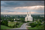 Layton Temple - A Royal View - framed giclee canvas