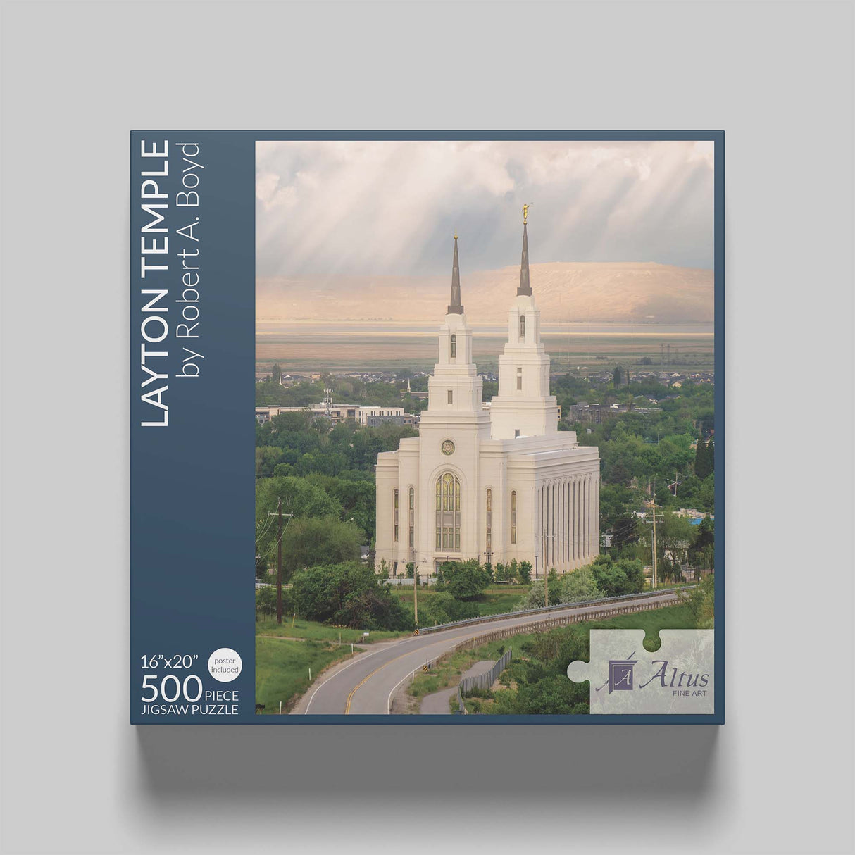 Layton Temple 16x20 jigsaw puzzle 500 pieces
